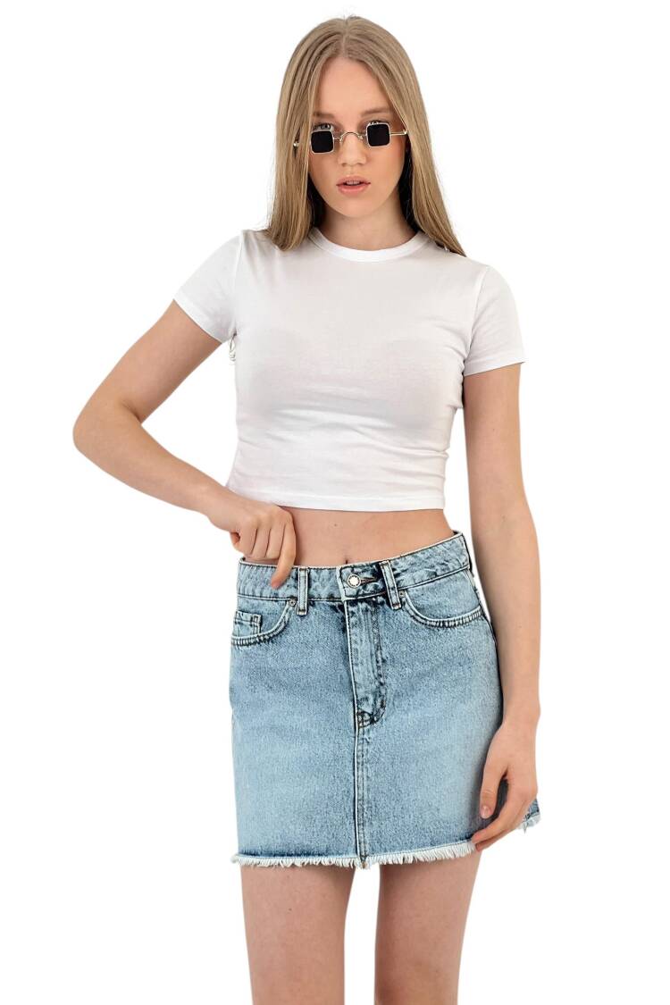 Denim Skirt