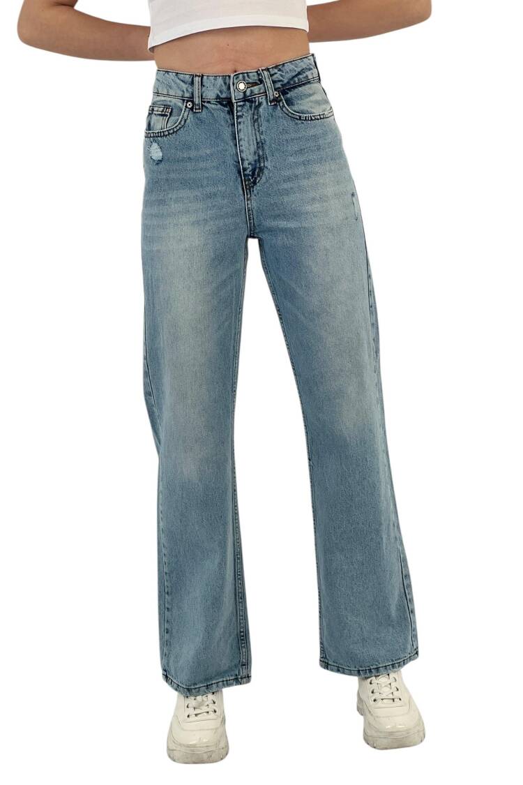 White Leg Denim - MISS POEM - Globality Store - Women Clothes Wholesale Turkey