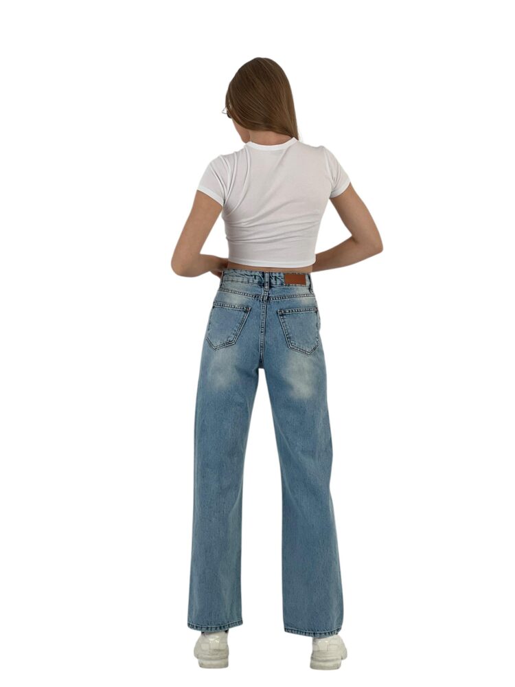White Leg Denim