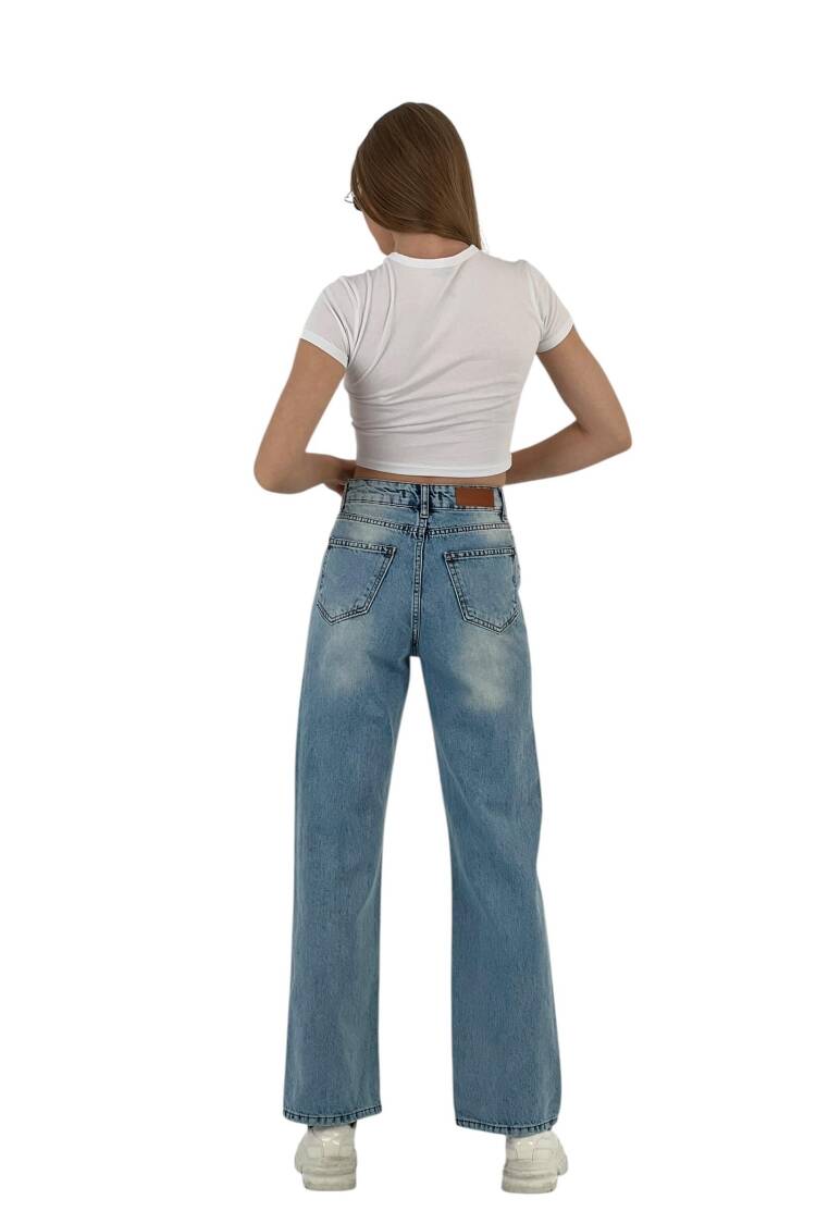 White Leg Denim