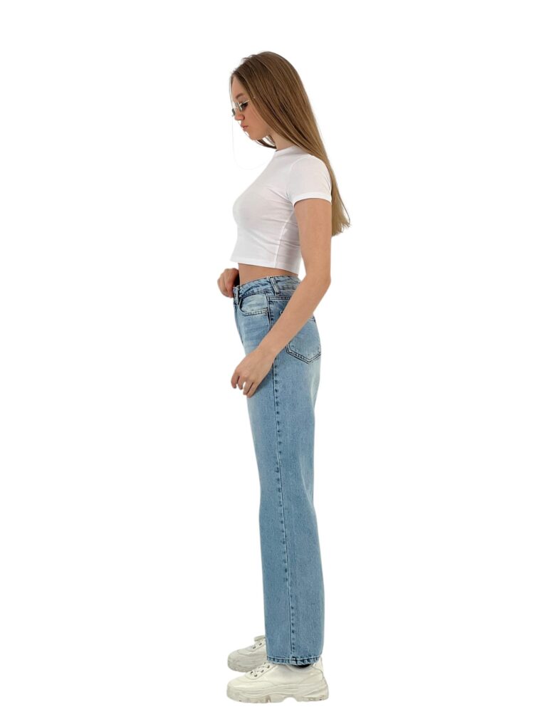 White Leg Denim
