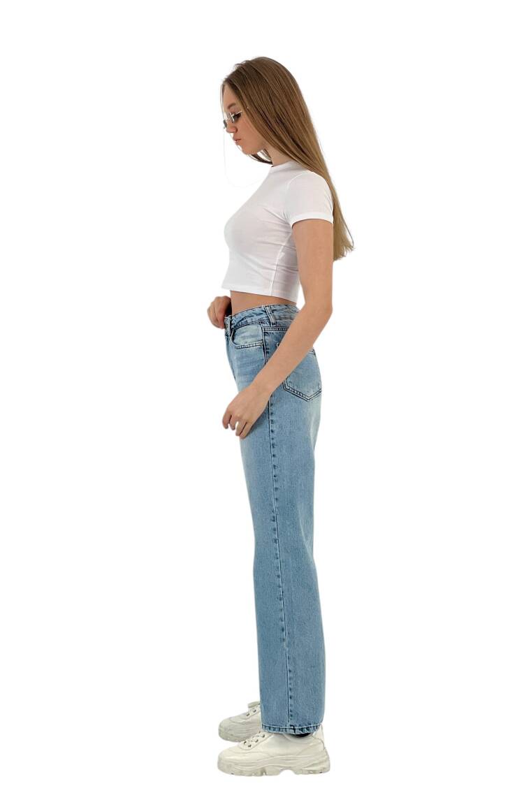 White Leg Denim