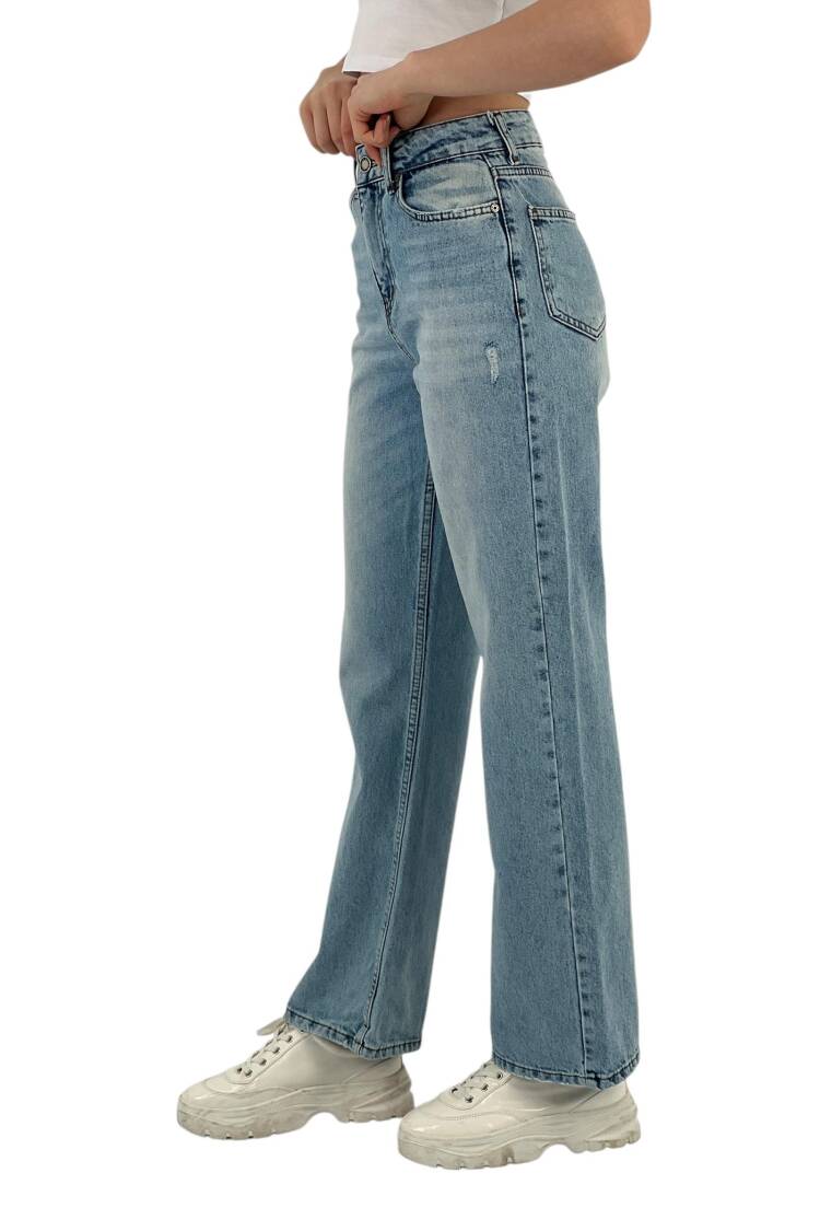 White Leg Denim