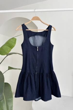Tensel Mini Dress With Balloon Skirt