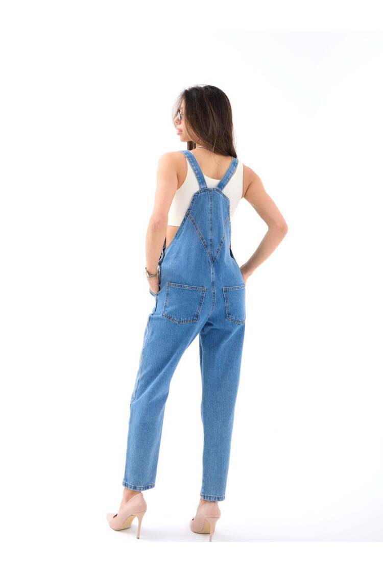 Denim Jumpsuit - Blue