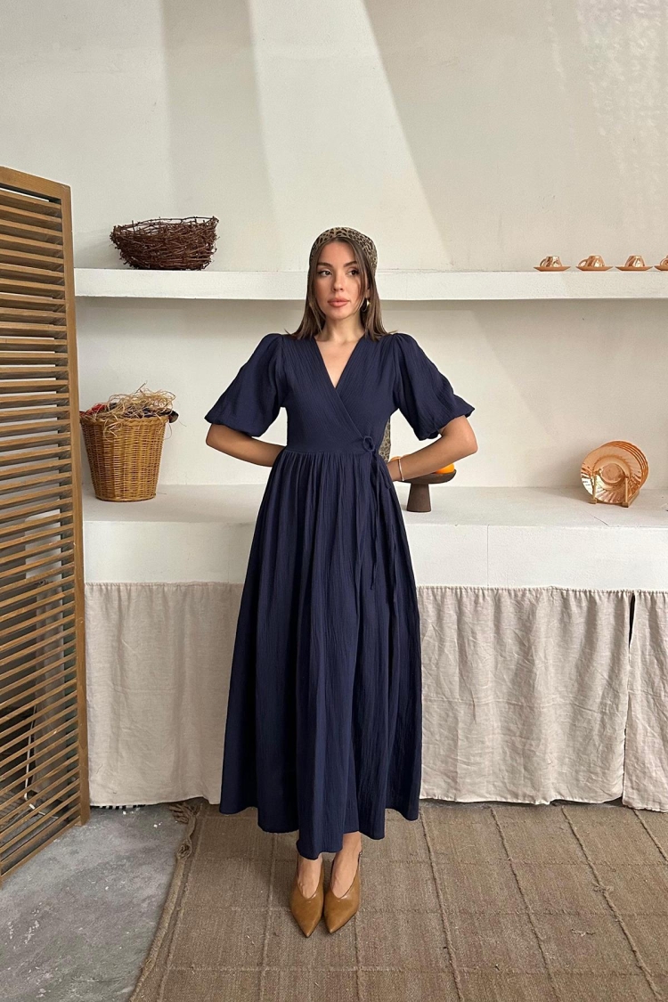 WholesaleMueslin Long Dress