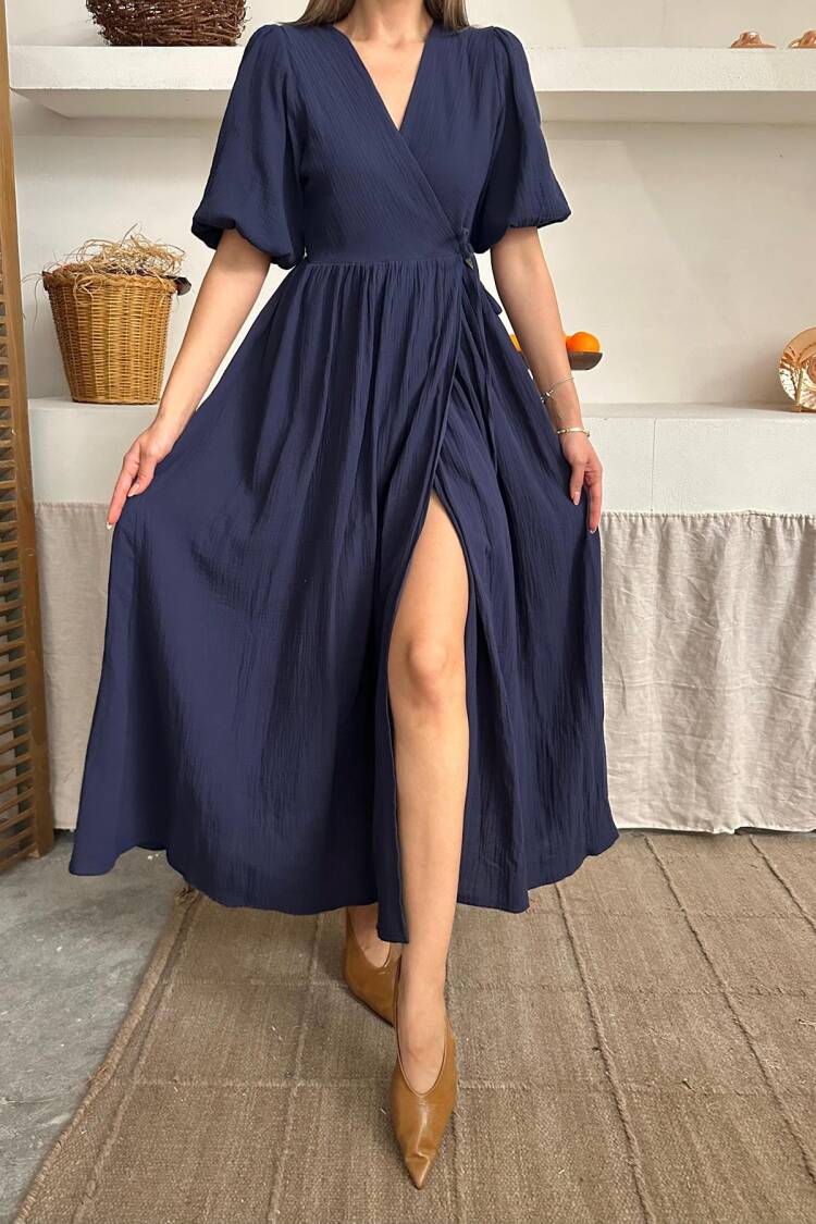 WholesaleMueslin Long Dress