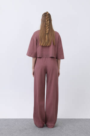 Front Printed Double Pants Suit - SOUL - Globality Store - Women Clothes Wholesale Turkey