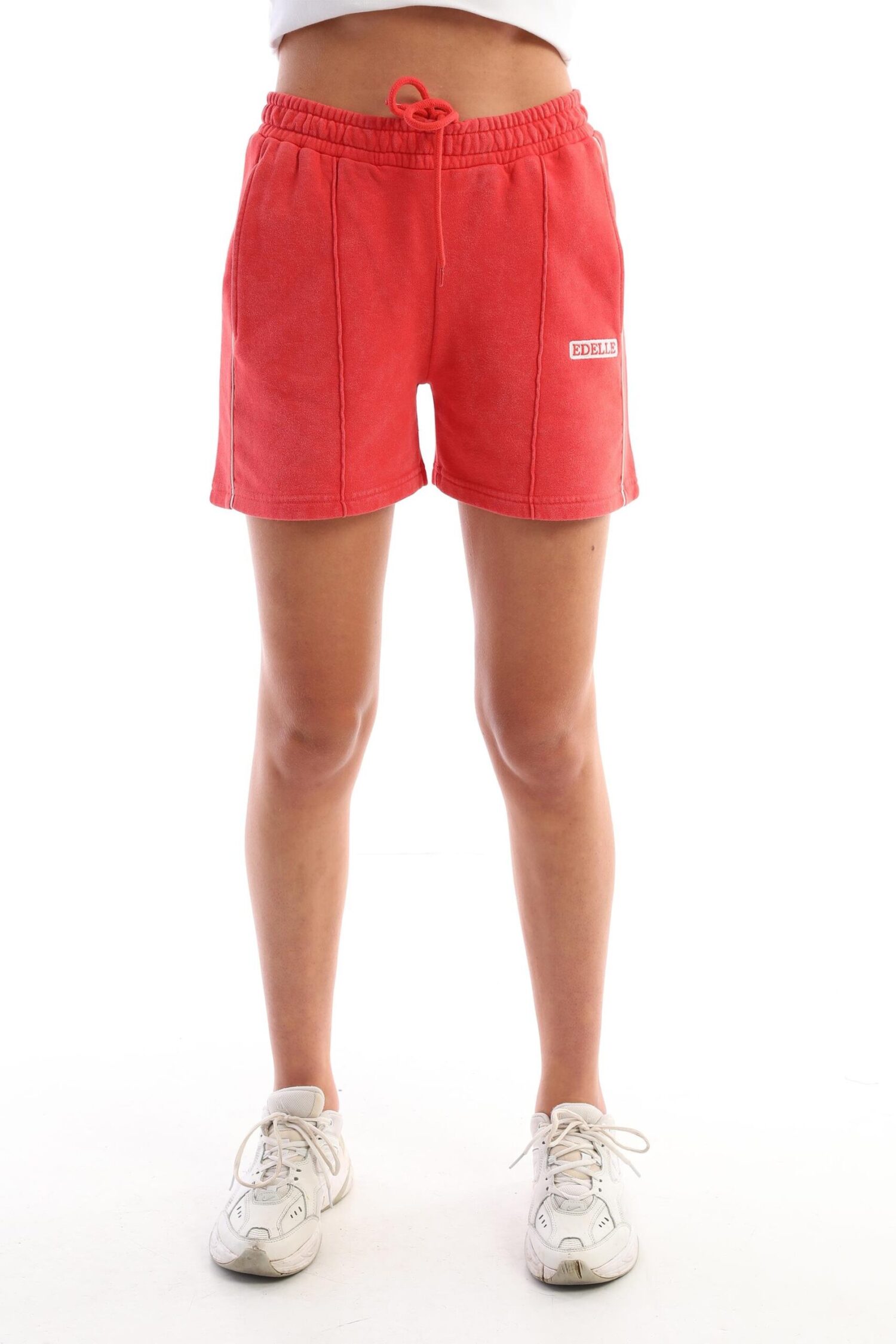 Red Mini Women Shorts - EDELLE - Globality Store - Women Clothes Wholesale Turkey