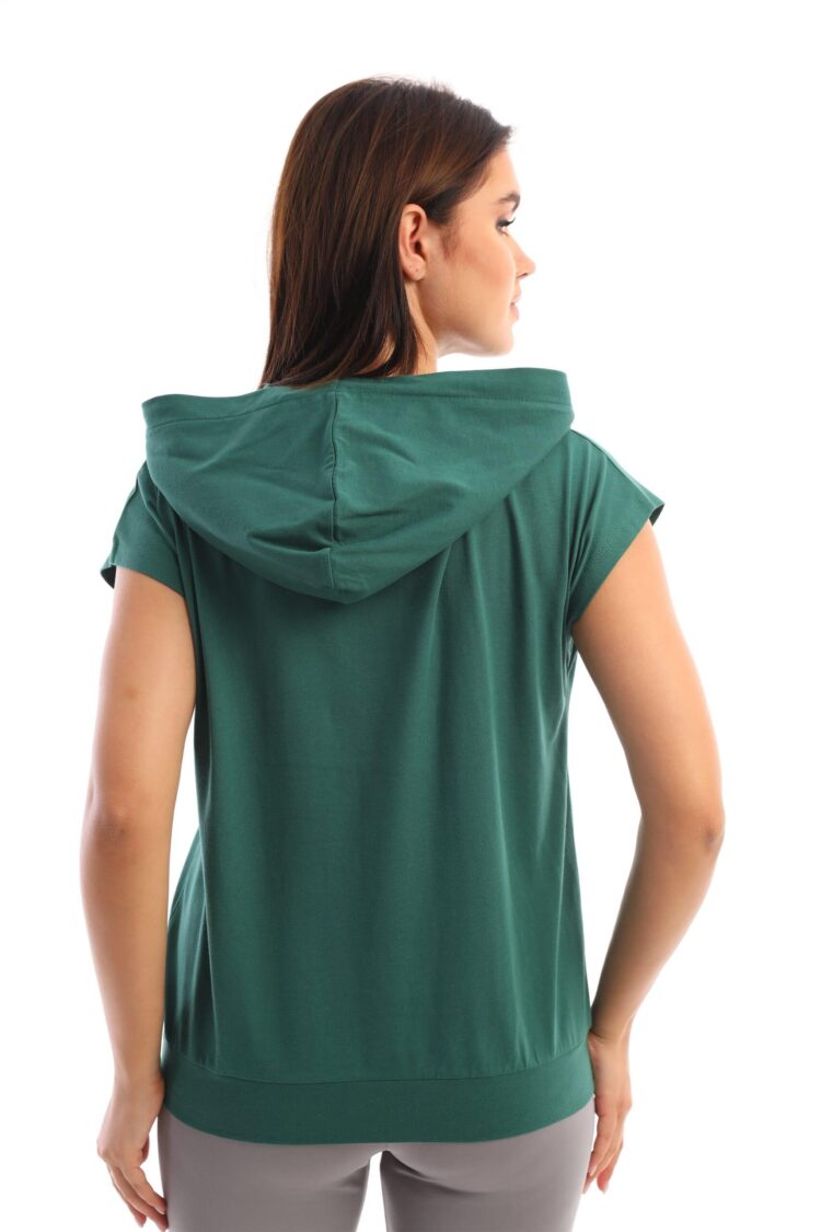 Low Shoulder Hoodie