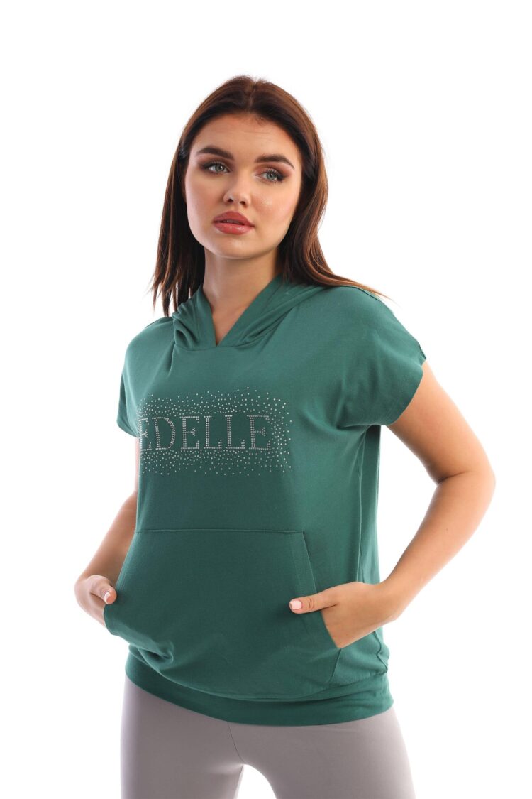 Low Shoulder Hoodie