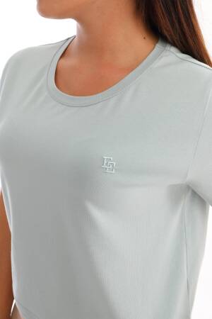 Edelle IceCrew Neck Crop Women's T-Shirt - EDELLE - Globality Store - Women Clothes Wholesale Turkey