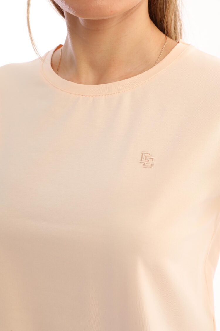 Crew Neck Crop Women's T-Shirt