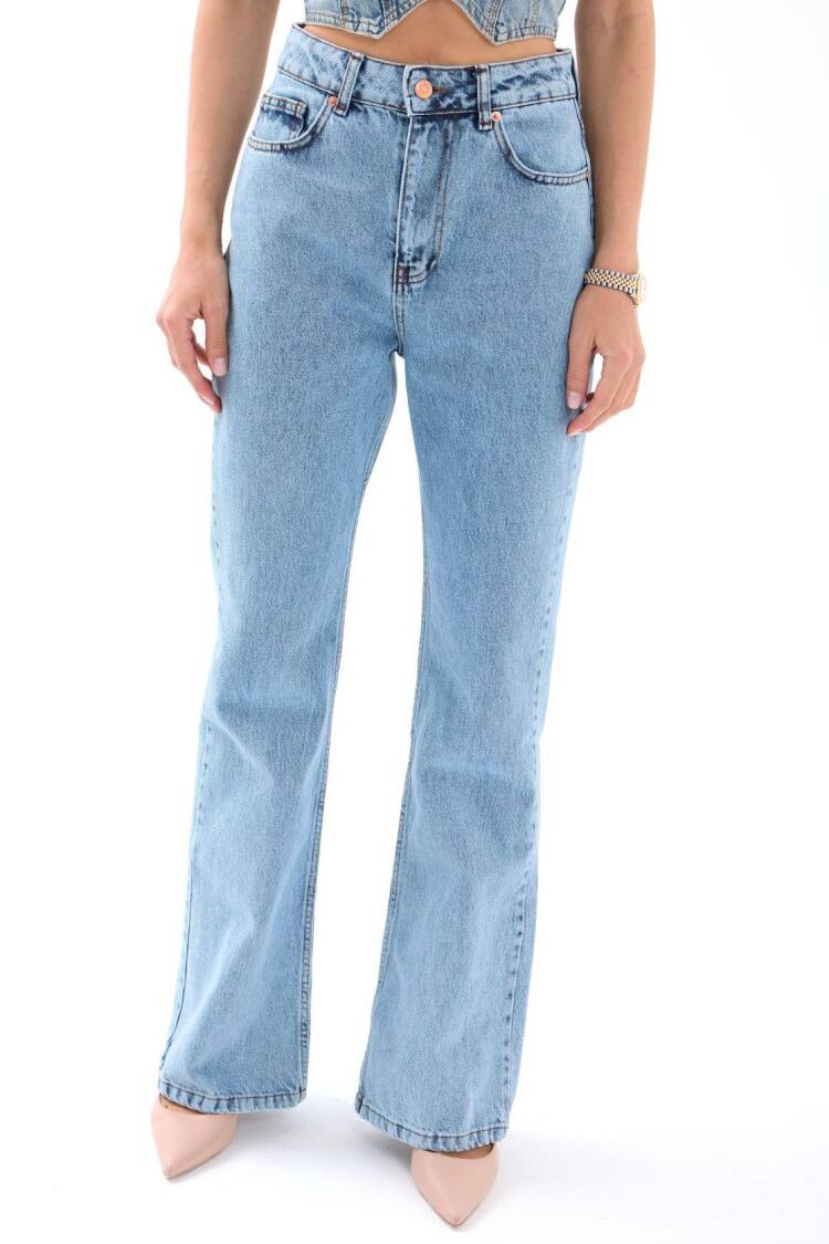Denim Tall Flare - Light Blue