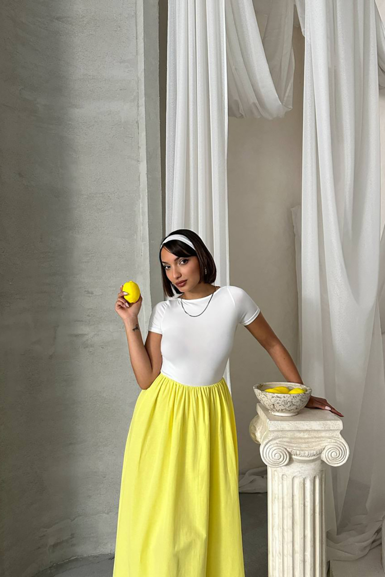 Lycra T-Shirt Skirt Dress
