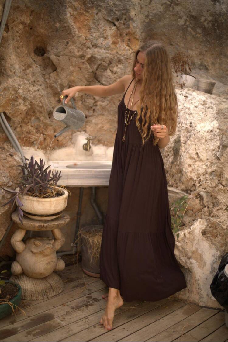 Maxi With Dress Strap - Brand: Cream Rouge - Women's Clothing Wholesale - Globality Store