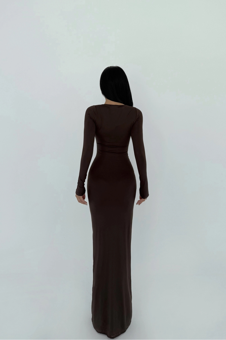Ring Detail Long Dress