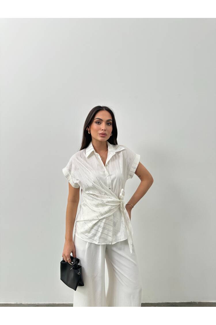 Poplin Foil Shirt