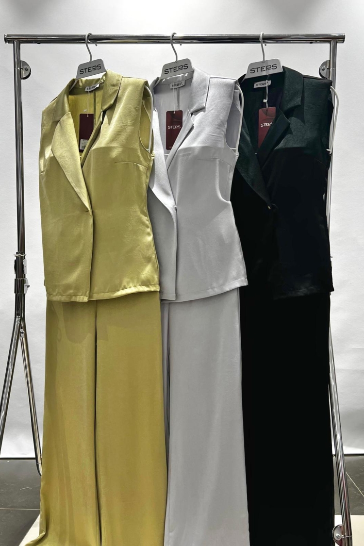One-Button Blouse - STEPS - Globality Store - Women Clothes Wholesale Turkey