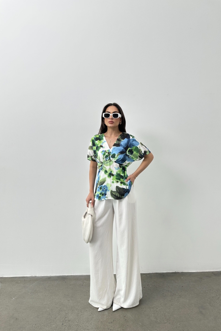Bat Sleeve Blouse