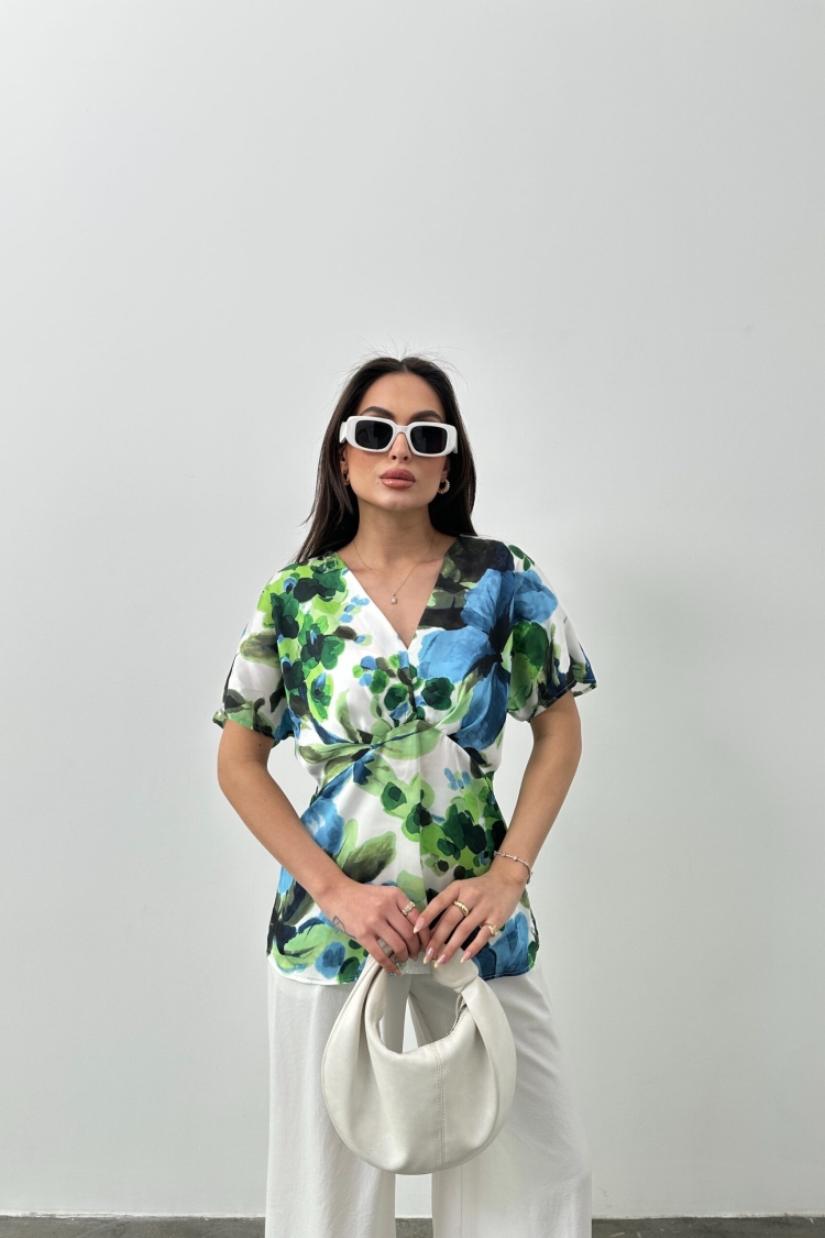 Bat Sleeve Blouse
