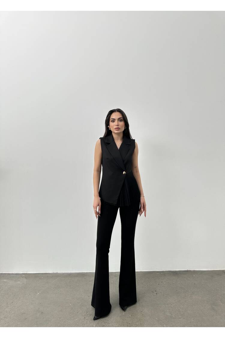 Double Fabric Blouse