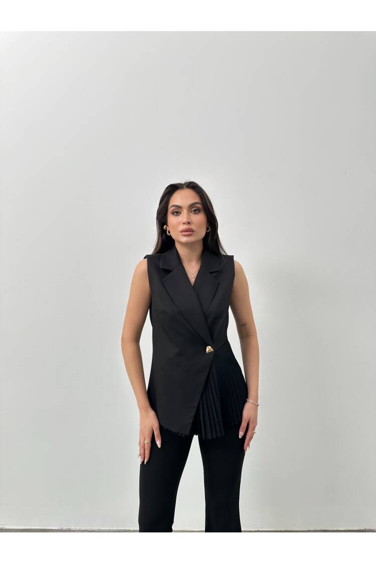 Double Fabric Blouse