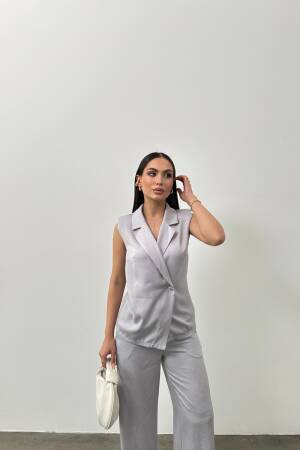 One-Button Blouse - STEPS - Globality Store - Women Clothes Wholesale Turkey