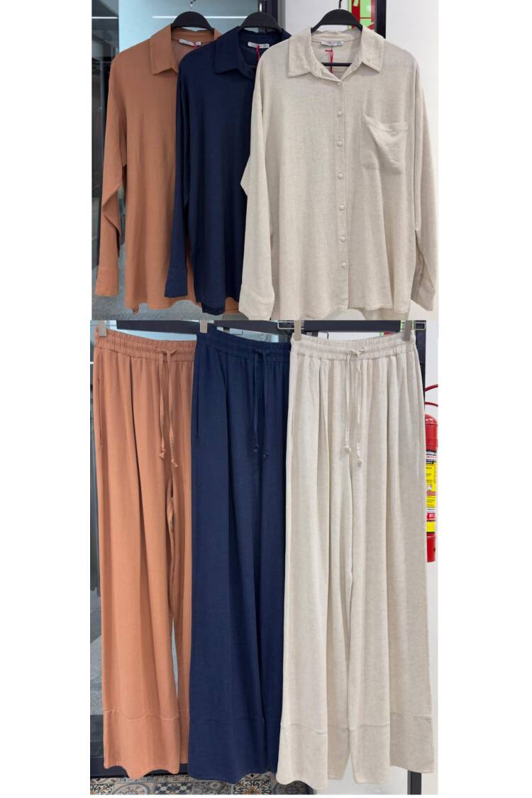Team Salaş Linen - Cream Rouge - Globality Store - Women Clothes Wholesale Turkey