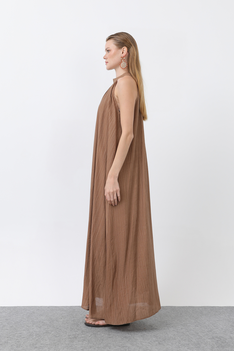 Women's Halter Collar Dress
