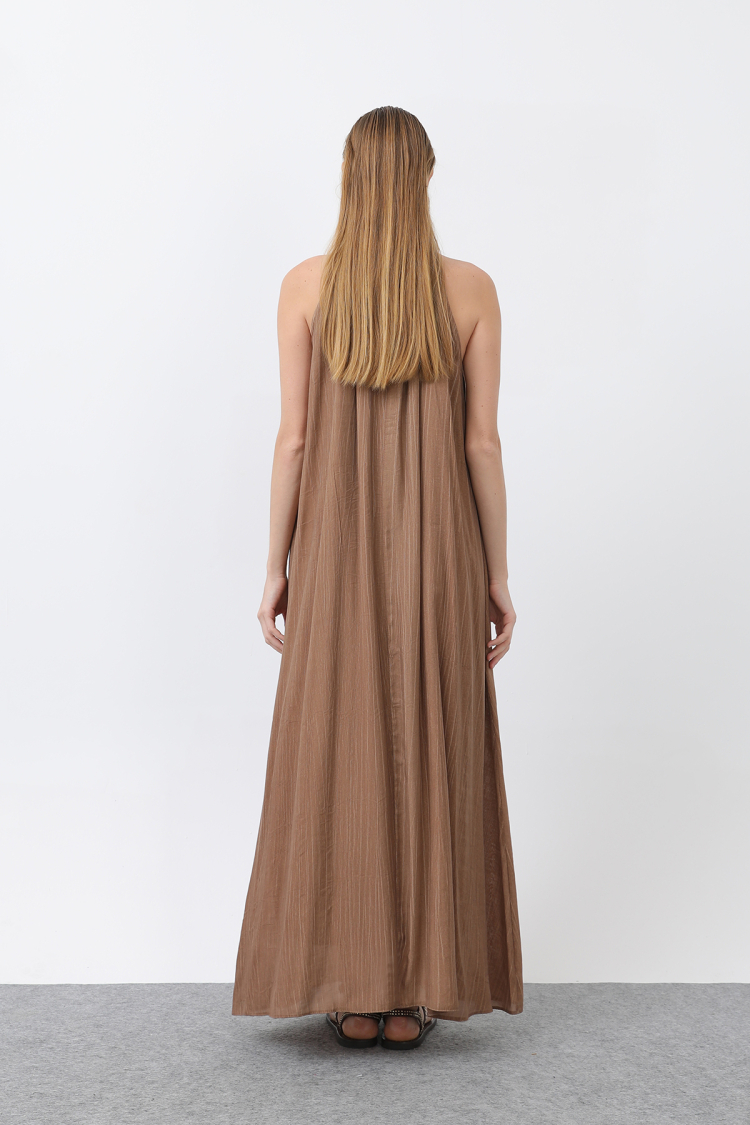 Women's Halter Collar Dress