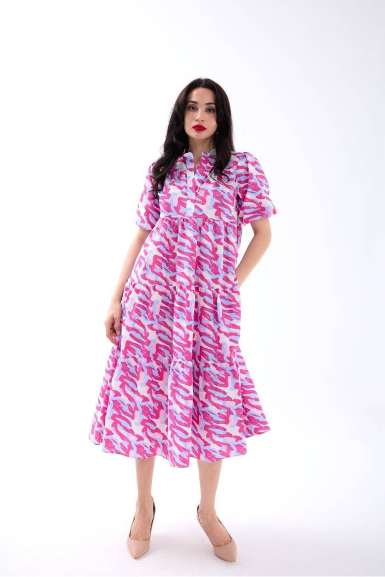 Dress - Caglıarı - Fame - Globality Store - Women Clothes Wholesale Turkey