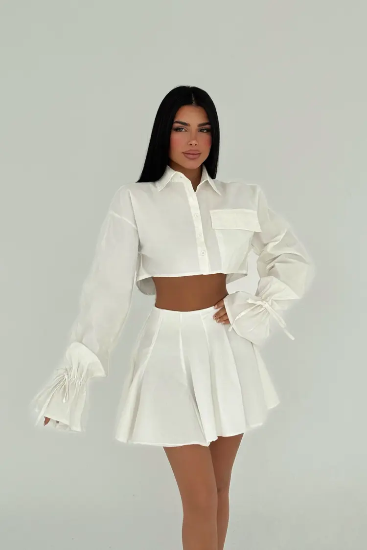 Skirt Suit - EYYO ATELIER - Globality Store - Women Clothes Wholesale Turkey