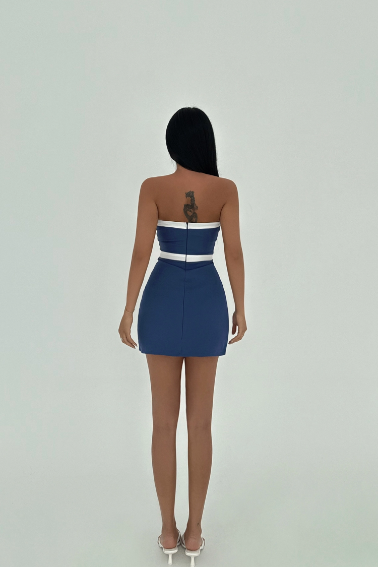 Scissor Tied Mini Dress