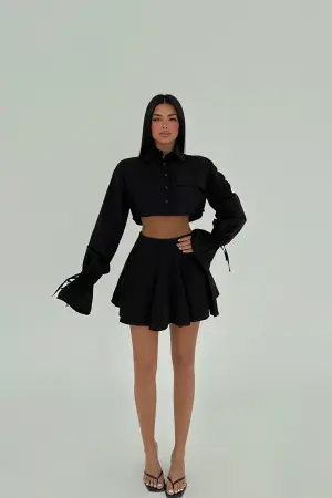Skirt Suit - EYYO ATELIER - Globality Store - Women Clothes Wholesale Turkey