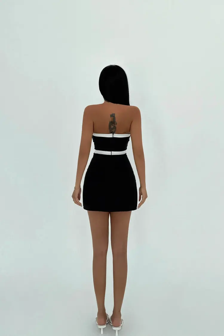 Tied Mini Dress