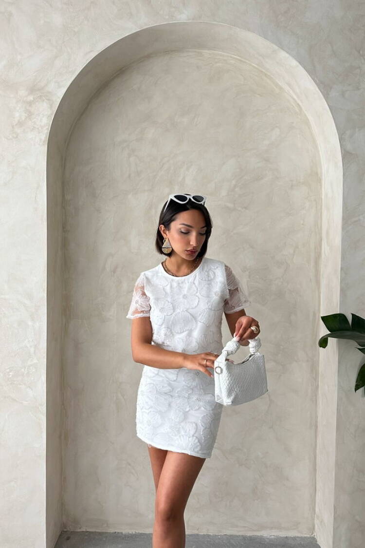 Bead Embroidered Skirt