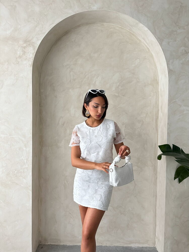 Bead Embroidered Skirt