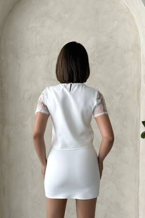 Bead Embroidered Skirt - Topshow - Globality Store - Women Clothes Wholesale Turkey