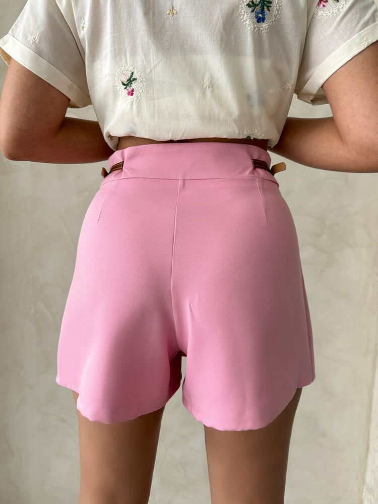 Belt Detailed Shorts