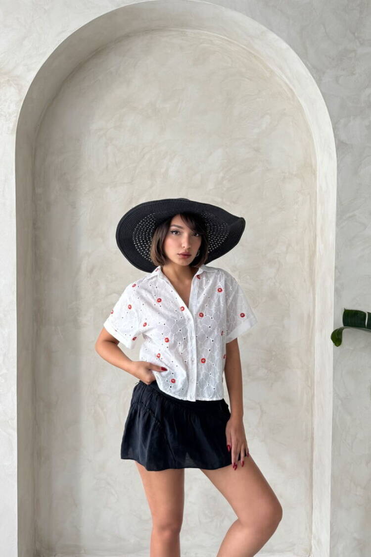 Embroidered Embroidered Shirt -Dsn1