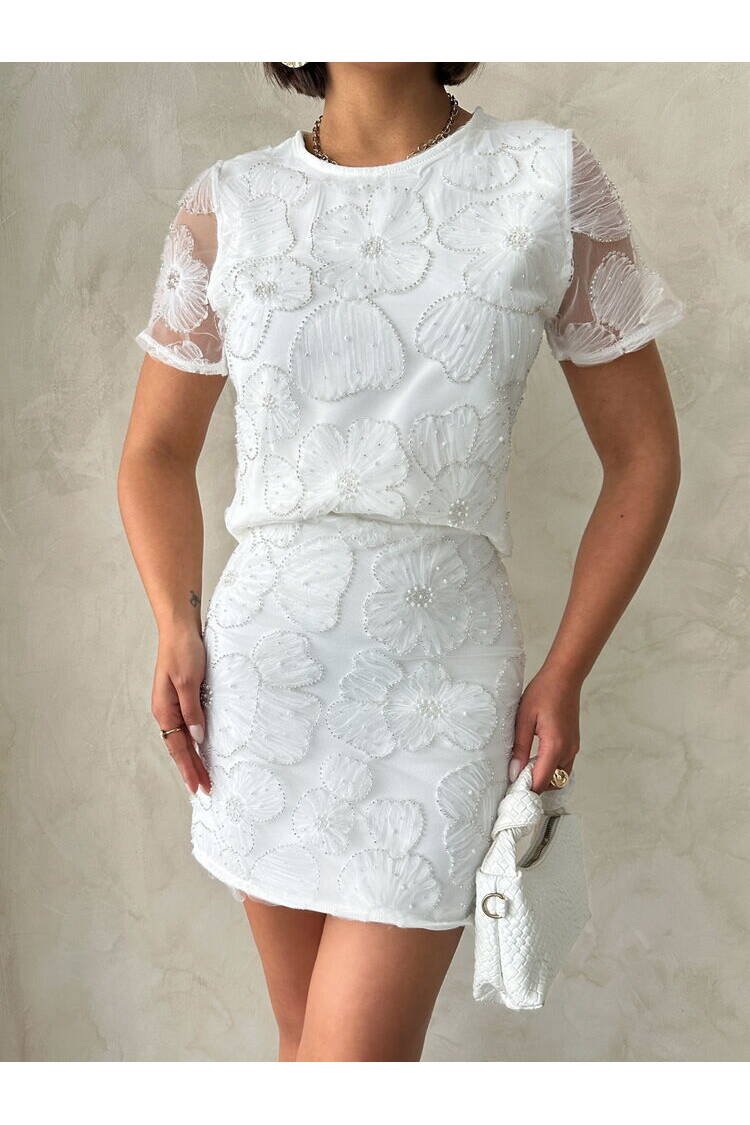 Bead Embroidered Blouse