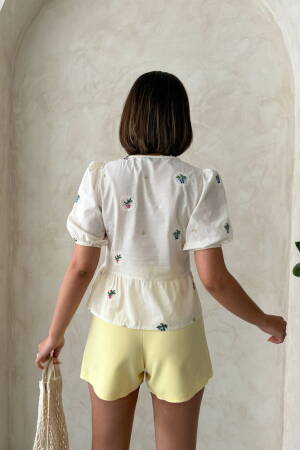 Belt Detailed Shorts - Topshow - Globality Store - Women Clothes Wholesale Turkey