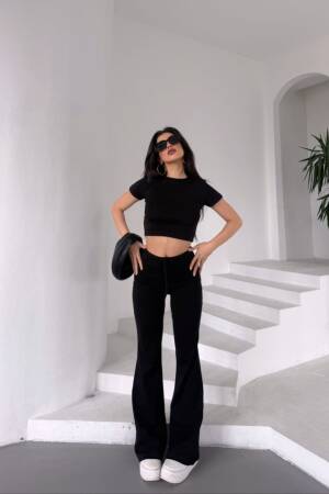 Crop Team - Ezgi Nisantasi - Globality Store - Women Clothes Wholesale Turkey