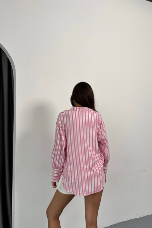 Striped Shirt - Ello - Globality Store - Women Clothes Wholesale Turkey