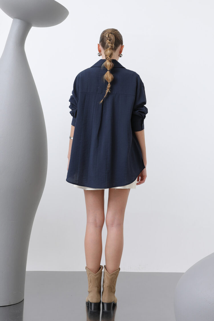 Women's Eyelet Detailed Shirt