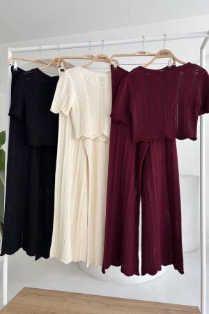 Knitwear Blouse Pants Double Suit - Sobe Istanbul - Globality Store - Women Clothes Wholesale Turkey