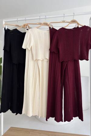Knitwear Blouse Pants Double Suit - Sobe Istanbul - Globality Store - Women Clothes Wholesale Turkey