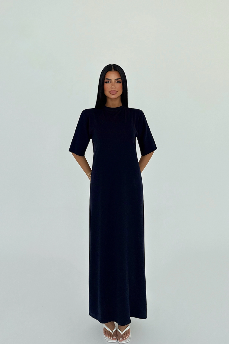 Basic Long Dress - EYYO ATELIER - Globality Store - Women Clothes Wholesale Turkey