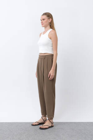 Women's Double-breasted Pants - Puane - Globality Store - Women Clothes Wholesale Turkey